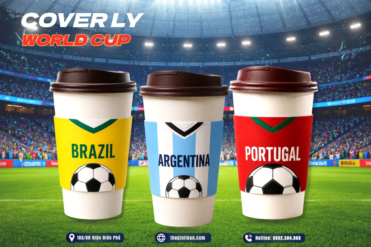 10 mẫu cover ly đội tuyển cho mùa World Cup